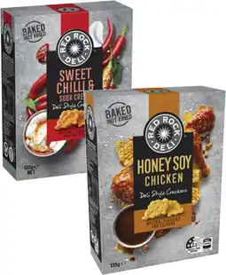 Coles Red Rock Deli Style Crackers offer