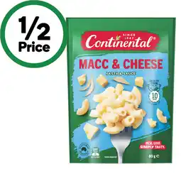 Woolworths Continental Pasta Side Dish offer