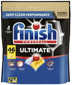Coles Finish Ultimate Dishwashing Tablets offer