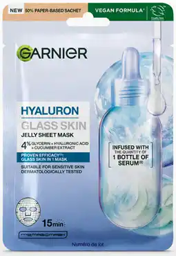 Coles Garnier Hyaluron Glass Skin Jelly Sheet Mask offer
