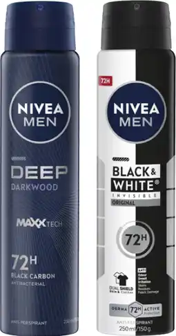 Coles Nivea Antiperspirant Aerosol Deodorant offer