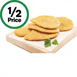 Woolworths Chicken Sandwich Schnitzels – From the Deli offer