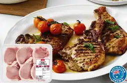 Coles Coles Australian Pork Loin Chops Large Pack offer