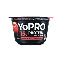 Woolworths YoPRO High Protein Yoghurt Pot 160g offer