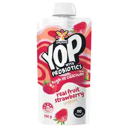 Woolworths Yoplait YOP Kids Yoghurt Pouch offer