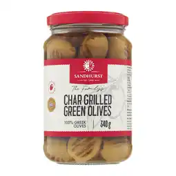 Woolworths Sandhurst Char Grilled or Mixed Marinated Olives 340g offer