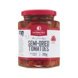 Woolworths Sandhurst Semi-Dried Tomatoes offer
