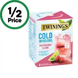 Woolworths Twinings Cold Infusions offer