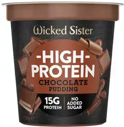 Coles Wicked Sister High Protein Pudding offer