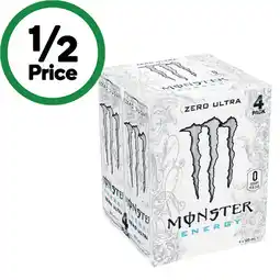 Woolworths Monster Energy Drink offer