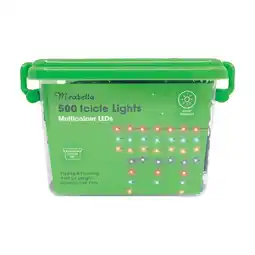 Woolworths Christmas Solar Icicle Lights Assorted offer