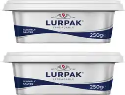 Coles Lurpak Spreadable Tub offer