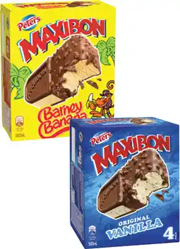 Coles Peters Maxibon 560mL offer