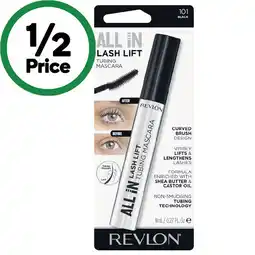 Woolworths Revlon All In Lift & Curl Tubing Mascara offer