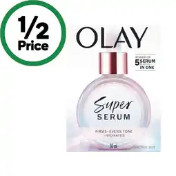 Woolworths Olay Super Serum offer