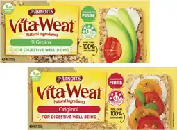 Coles Arnott's VitaWeat Crispbread offer