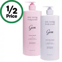 Woolworths Gem Body Wash offer