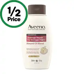 Woolworths Aveeno Almond Oil Shampoo offer