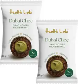 Coles Health Lab Dubai Choc Protein Ball offer