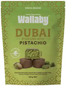 Coles Wallaby Dubai Style Choc Bites offer