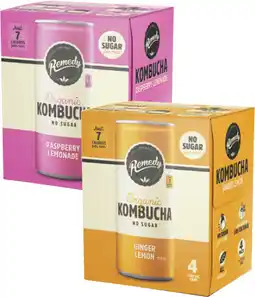 Coles Remedy Kombucha offer