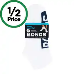 Woolworths Bonds Men’s Cushioned Low Cut Socks – Assorted offer