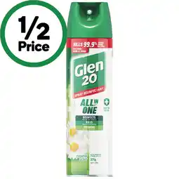 Woolworths Glen 20 Disinfectant Spray offer