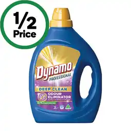 Woolworths Dynamo Professional Laundry Liquid 2 Litre or Capsules Pk 29 offer