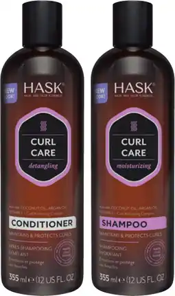 Coles Hask Shampoo or Conditioner 355mL offer