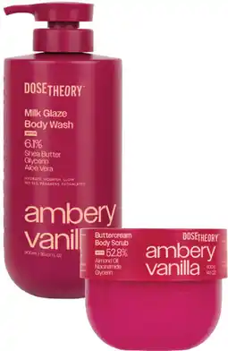 Coles Dose Theory Body Wash 900mL or Scrub 400g offer