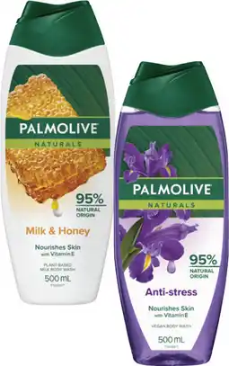 Coles Palmolive Naturals Body Wash offer