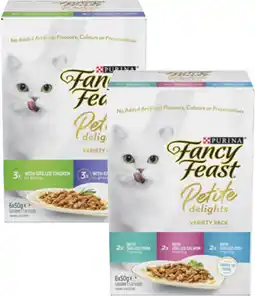 Coles Fancy Feast Petite Delights Cat Food offer