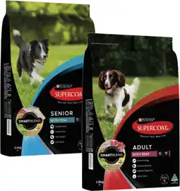 Coles Supercoat Dry Dog Food-2.8kg offer