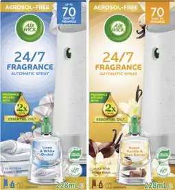 Coles Air Wick Essential Oil Aerosol-Free Automatic Spray offer