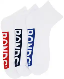Coles Bonds Men's Quarter Crew Logo Socks offer