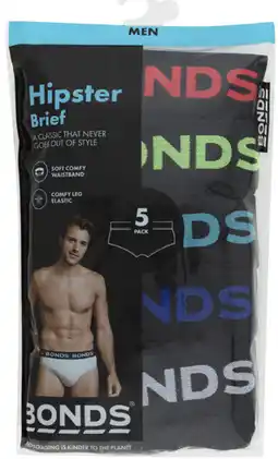 Coles Bonds Men's Hipster Briefs offer