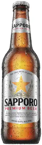 Coles Sapporo Bottles offer