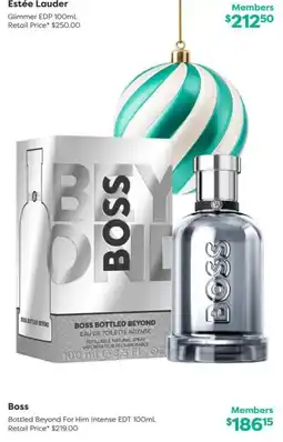 National Pharmacies Boss Bottled Beyond For Him Intense EDT offer