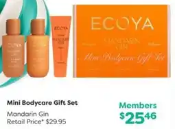 National Pharmacies Mini Bodycare Gift Set Mandarin Gin offer
