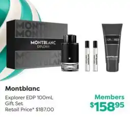 National Pharmacies Montblanc Explorer EDP Gift Set offer