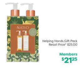 National Pharmacies Natio Helping Hands Gift Pack offer