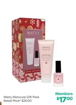 National Pharmacies Natio Merry Manicure Gift Pack offer