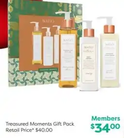 National Pharmacies Natio Treasured Moments Gift Pack offer