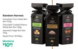 National Pharmacies Random Harvest Australian Fruit Jellies Bon Bon offer