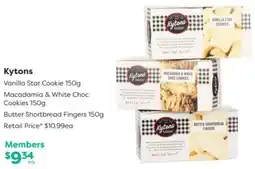 National Pharmacies Kytons Vanilla Star Cookie offer