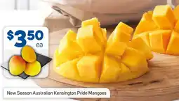 Foodland New Season Australian Kensington Pride Mangoes offer