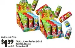 C-Store Distribution Gob Licker Roller offer