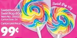 C-Store Distribution Sweetworld Swirl Pop offer