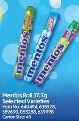 C-Store Distribution Mentos Roll offer