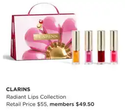 National Pharmacies Clarins Radiant Lips Collection offer